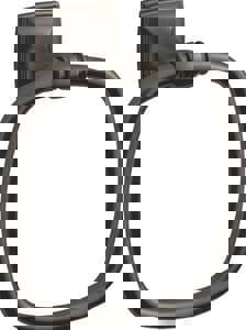 Square Closed Towel Ring in Oil Rubbed Bronze